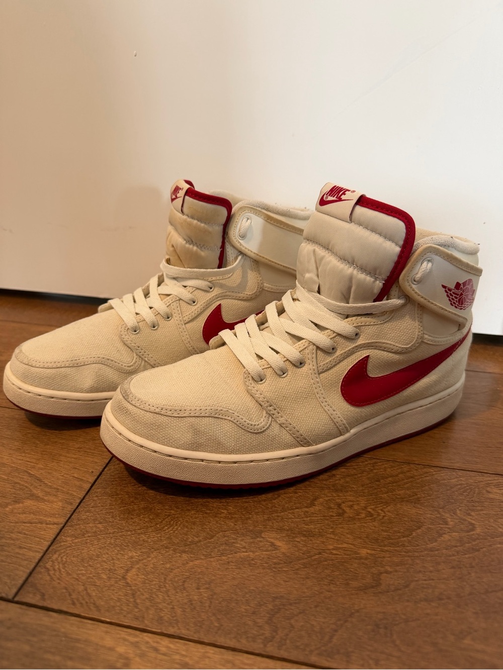 Air Jordan 1 KO High OG "Timeless Canvas" sneakers